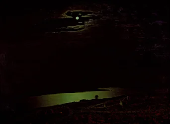 Noche de luna sobre el Dniéper